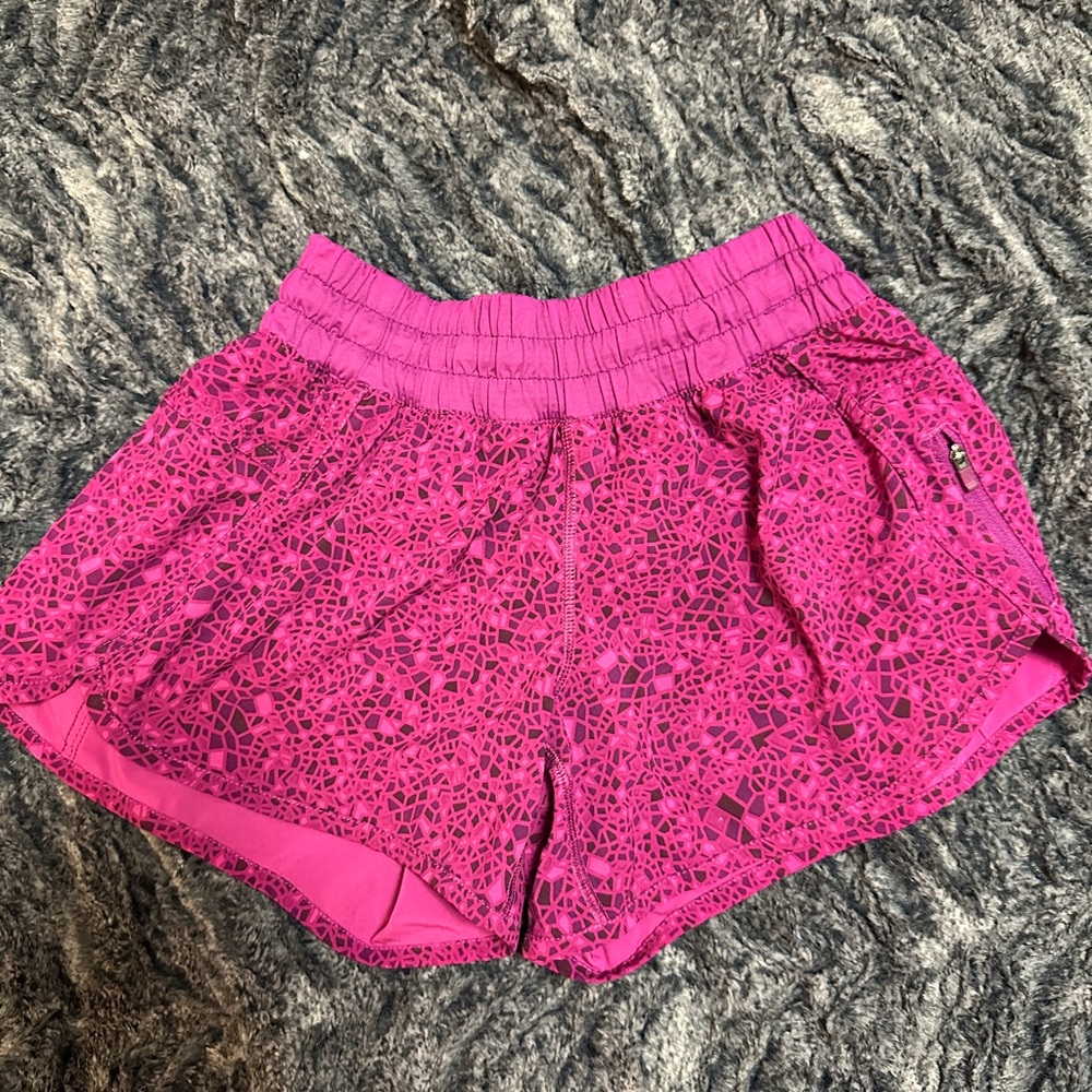 Lululemon Track That Pink Shorts size 4